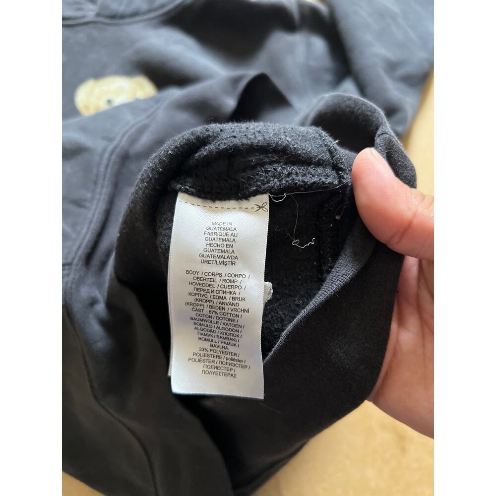 Polo Ralph Lauren Boys Polo Bear Pullover Hoodie Black Size Junior/Boys XL - Picture 5 of 9